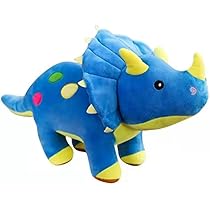 Amazon.co.jp: COZENTA 恐竜 ぬいぐるみ 可愛い トリケラトプス